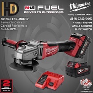 Milwaukee M18 CAG100X Fuel 100MM Angle Grinder With Slide Switch / Brushless Motor