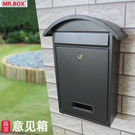 Outdoor Rainproof Letter Box Household Letter Box Jane European Mail Box Unit Suggestion Box Storage