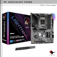 ASRock Z790 Lightning WiFi Motherboard, compatible with Intel 12th and 13th Gen CPUs (LGA1700), Z790