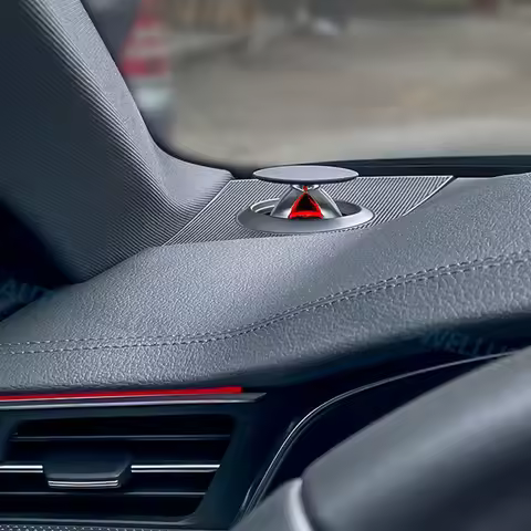 32-Color LED Lifting Tweeter Speaker for Audi A4 A5 A6 A7 Q7 Q8 Electric Treble Horn Stylish Car Qua