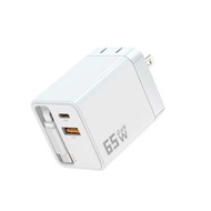 65W Dual Port with Cable Adapter 65W Retractable Cable TYPE-C Charger CE Certification 65W Stretch C