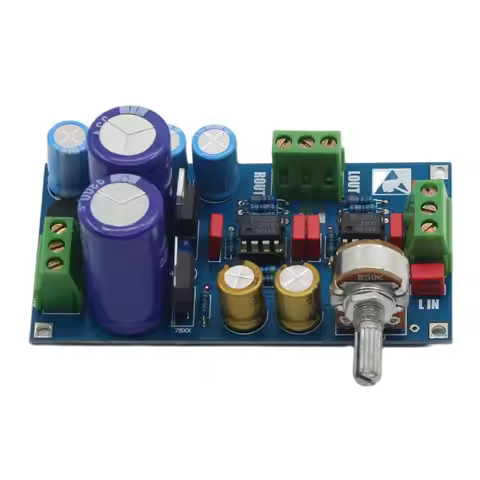 Reference Musical Fidelity A1 Audio Preamp Board HiFi 5532 Home Preamplifier Kit