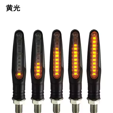 Universal Motorcycle LED Turn Signals Light Flashing Indicator for Honda Adv 150 Flasher Motorcycle 
