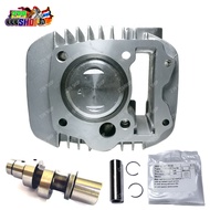 ชุดเสื้อสูบ WAVE125 ลูกสูบ 57 ม.ม. แค.มแต่ง S2 ใช้กับวาวล์โต ไซค์2 ID SHOP