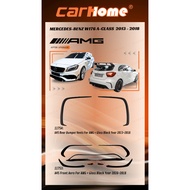 MERCEDES-BENZ W176 A CLASS 2013-2018 A45 AMG Sport Rear Bumper Canard Splitter Side Vent Canard
