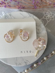 手作耳環  淡水珍珠