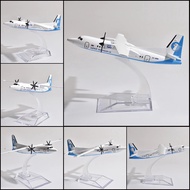 ✺𝟐𝐟𝐨𝐫𝟑𝟓✺ MONGOLIA FOKKER 50 AIR CARGO PASSENGER AEROPLANE DIECAST MODEL 16CM