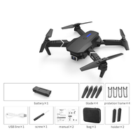 【พร้อมส่ง】โดรน E88 PRO รุ่นขายดี Drone Pro กล้อง2ตัว WIFI ถ่ายภาพ บินนิ่ง ถ่ายวีดีโอ กล้อง โดรนไร้ส