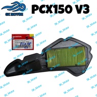 Honda PCX150 PCX 150 NEW V3 / ADV 150 Original Element Assy Air Cleaner Air Filter Saringan Udara 17