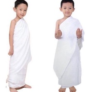 KAIN HANDUK HAJI UMRAH BUDAK BUDAK kain ihram budak lelaki ehram kanak kanak lelaki kain lembut kain