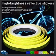  1 Roll Reflective Sticker Self Adhesive Wear Resistant PET Bike Decorative Reflective Sticker for Car