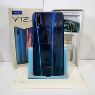 hp second seken vivo y12 3/32gb fullset ( cek deskripsi )