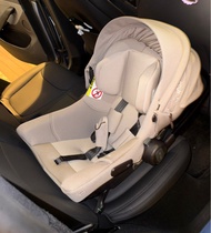 Nuna - 內置 isofix提籃汽車座椅 pipa™️ urbn (磚褐色) 適配於：Nuna TRIV next  放在車廂裏備用 98%new
