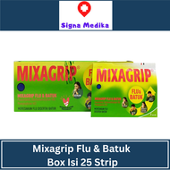 Mixagrip Flu & Batuk Box Isi 25 Strip 4 Tablet - Obat Pilek Batuk