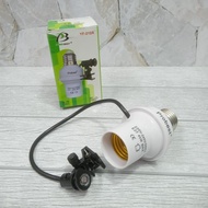 FITTING SENSOR CAHAYA OTOMATIS LAMPU TIMER SIANG MATI DAN MALAM HIDUP JALAN E27 MURAH GROSIR