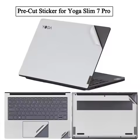 Pre-Cut Vinyl Laptop Skin Cover Sticker for Lenovo Yoga Slim 7 7i Pro 14 2022 2021 14ARH7 14IAH7 14I