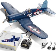 LEAMBE Brushless 4 Channel RC Plane F4U Corsair 500mm Remote Control Airplane Fighter RTF with 6-Axi