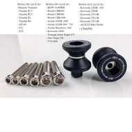 EVOTECH Universal Bobbin Set Black M6/M8/M10 (6MM, 8MM, 10MM)