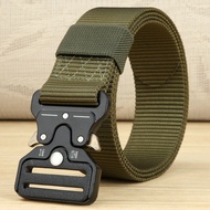 Tactical Belt Quick Release Metal Buckle Military Nylon Belt Molle Military SWAT Combat Belts Sports Accessories