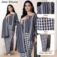 Baju Kurung muslimah Kebaya sulam NIKAH/Tunang Bridesmaid Dress baju raya 2025 sedondon kebaya moden