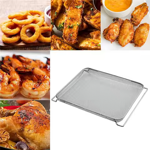 Replacement Air Fry Basket for Ninja Foodi DT251 DT201 DT200 Air Fryer Oven,Stainless Steel Air Frye