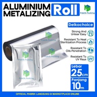 Plastik kemasan aluminium foil roll metalizing kemasan sachet 25 cm
