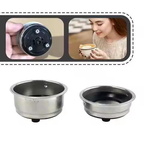 1/2Pcs 51MM specific powder bowl East Derlla coffee machine stainless steel pressurized powder bowl 