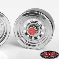 Classic 10-hole chrome 1.9" beadlock wheels