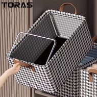 Toras Large Clothes Dress Storage Box Organizer Foldable Wardrobe Closet Drawer Organizer