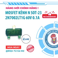 [10 CONS] N-Channel Mosfet N Channel 2N7002 2N7002LT1G 702 12W 60V 0.3A SOT-23, Genuine Product