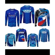 BAJU JERSI SABAHAN (LONG SLEEVE) NEW DESIGN