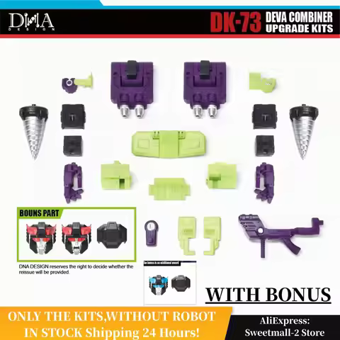 WITH BONUS! DNA DK-73 DEVA COMBINER UPGRADE KITS FOR Studio Series SS86 Devastator ABS Model injecti