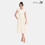 Đầm xòe Tuysi tay hến nữ IVY moda MS 48B9831