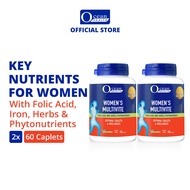 [Bundle of 2] Women's Multivite (60s) - Ocean Health (With Folic Acid, Iron, Herbs & Phytonutrients|