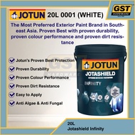 20L Jotun Jotashield Infinity Exterior Paint 0001 White | Ultra UV Protection | Long-Lasting | Weath