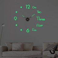 Large Wall Clock Watch Sticker Wall 3d Acrylic Living Wallclocks Diy Kitchen Mirror C9r7