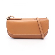 【二手】 LOEWE單肩包 Gate Pochette 錢包ブラウン皮革 Gate Pochette 女士二手 B