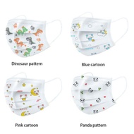 10pcs/50pcs kids face mask 3 layer/face mask budak/pelitup muka size budak