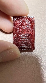 佛牌 龍婆冠 Wat Rat Kan  2539 紅寶石崇迪