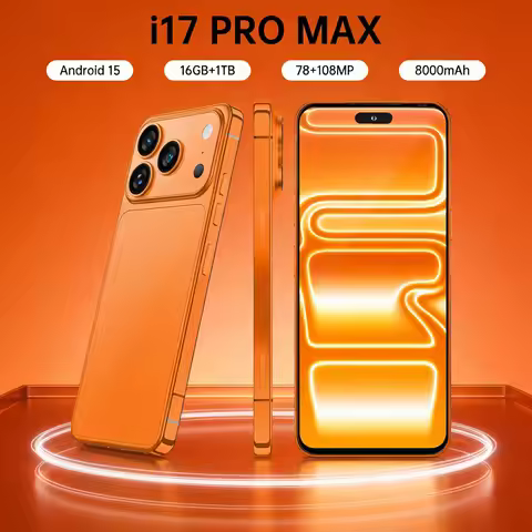 2026 Hot High Quality i17 Pro Max New Original Intelligent 4G 5G Dual Card Dual Standby System Globa