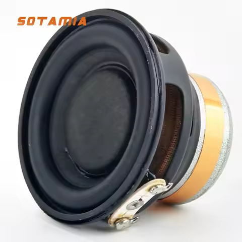 SOTAMIA 2Pcs 1.75 Inch Full Range Speaker 45mm 4 Ohm 10W Altavoz HIFI Loudspeaker Sound Music Audio 