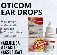 FDA Approved Ear Care Drops Otic Solution 0tic0m 5ml