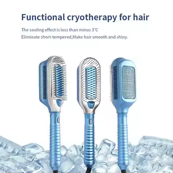 Summer Cold Wind Comb Lazy Straight Hair Comb Negative Ions Do Not Hurt H air Curly Inner Buckle Str