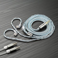 QKZ T1 QDC 0.75mm Earphone Cable, 3.5mm Jack Replacement Cable for ZXN ZXT VK4 ZX2 ZAX2 KZ EDX ZSN P