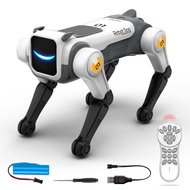 RUEBLOOMF Programmable Robot Dog Singing Dancing Voice Command RC Robot Dog Magic Stunt Bionic Smart