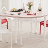 Dining Table Rectangular Table Painting Table Semi-circular Art Table Dopamine Furniture Memphis Sty