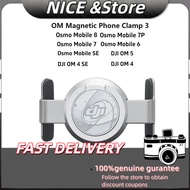 DJI OM Magnetic Phone Clamp 3 for Osmo Mobile 8/7P/7/6  Osmo Mobile SE  DJI OM 5  DJI OM 4 SE  DJI O