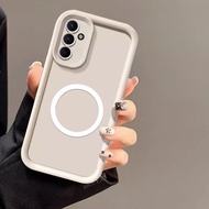 Casing For Samsung Galaxy M14 M34 M54 M15 M55 5G Magnetic Attraction Sheet Phone Case Soft Cover