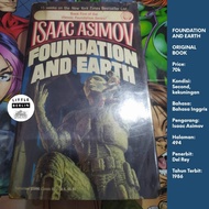 ORIGINAL Novel ISAAC ASIMOV Foundation and Earth English Preloved 5 Foundation Series Book Scifi sci