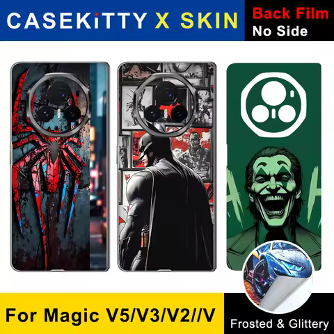 CASEKiTTY Skin Anime For Honor Magic V5 V3 Sticker V2 Back Film VS3 VS2 V Protective Decal Wrap Tear